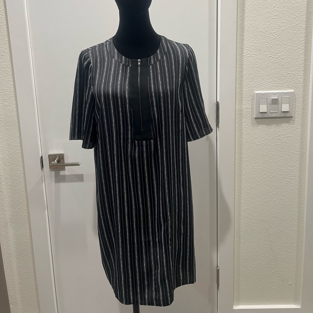 Pinstripe BCBG dress